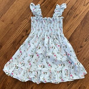 Hill House - Elizabeth Nap Dress Mini - Pond Floral